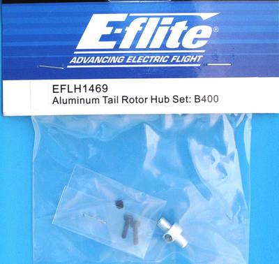 E-flite EFLH1469 Aluminium Tail Rotor Hub Set Blade 400 Modell