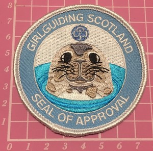 Girl Guides Patch Limited Edition. Guiding Brownie Guide Camp Blanket Badge