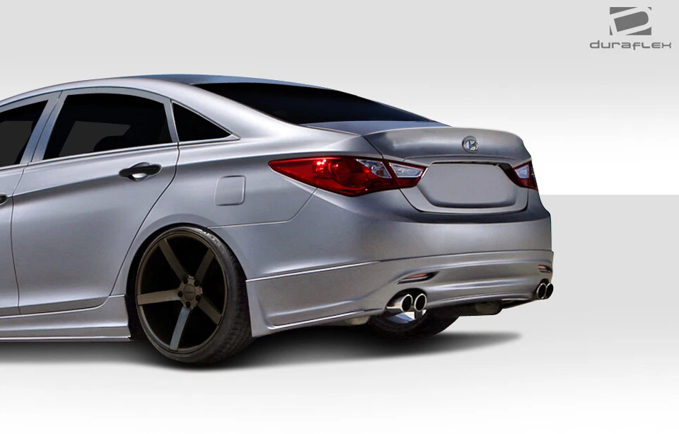 For 2011-2013 Sonata Duraflex Racer Rear Lip Under Air Dam Spoiler - 1 Piece Foto 2 de 4