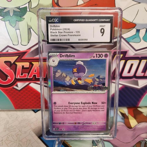 Drifblim graded CGC 9 for sale on eBay