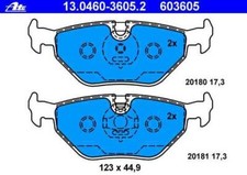 ATE Bremsbeläge Bremsklötze Brake pads Rear Hinterachse für BMW e36 e46 Z3 Z4