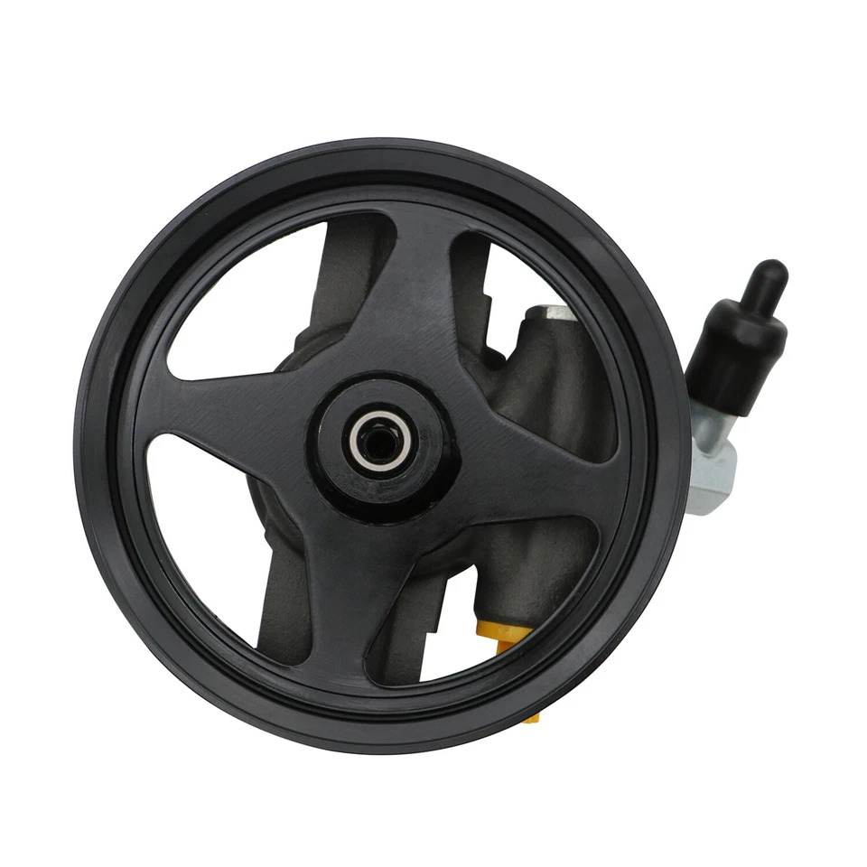 Power Steering Pump w/ Pulley for 99-04 Ford F-250 F-350 F-450 F-550 Super Duty - Image 2 of 4