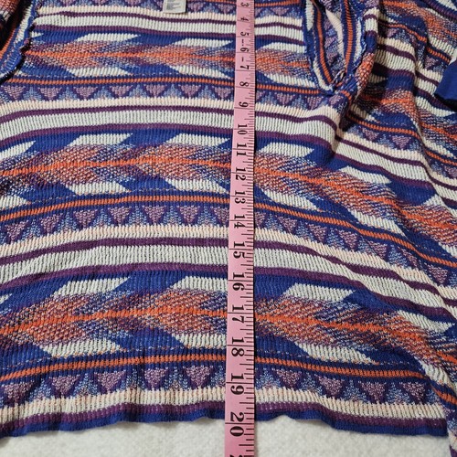 GIRLS FOREVER 21 MULTICOLORED LONG-SLEEVE CARDIGAN SIZE LARGE - Picture 9 of 13