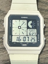 Casio LF-20W Digital Water Resistant Alarm Wh...