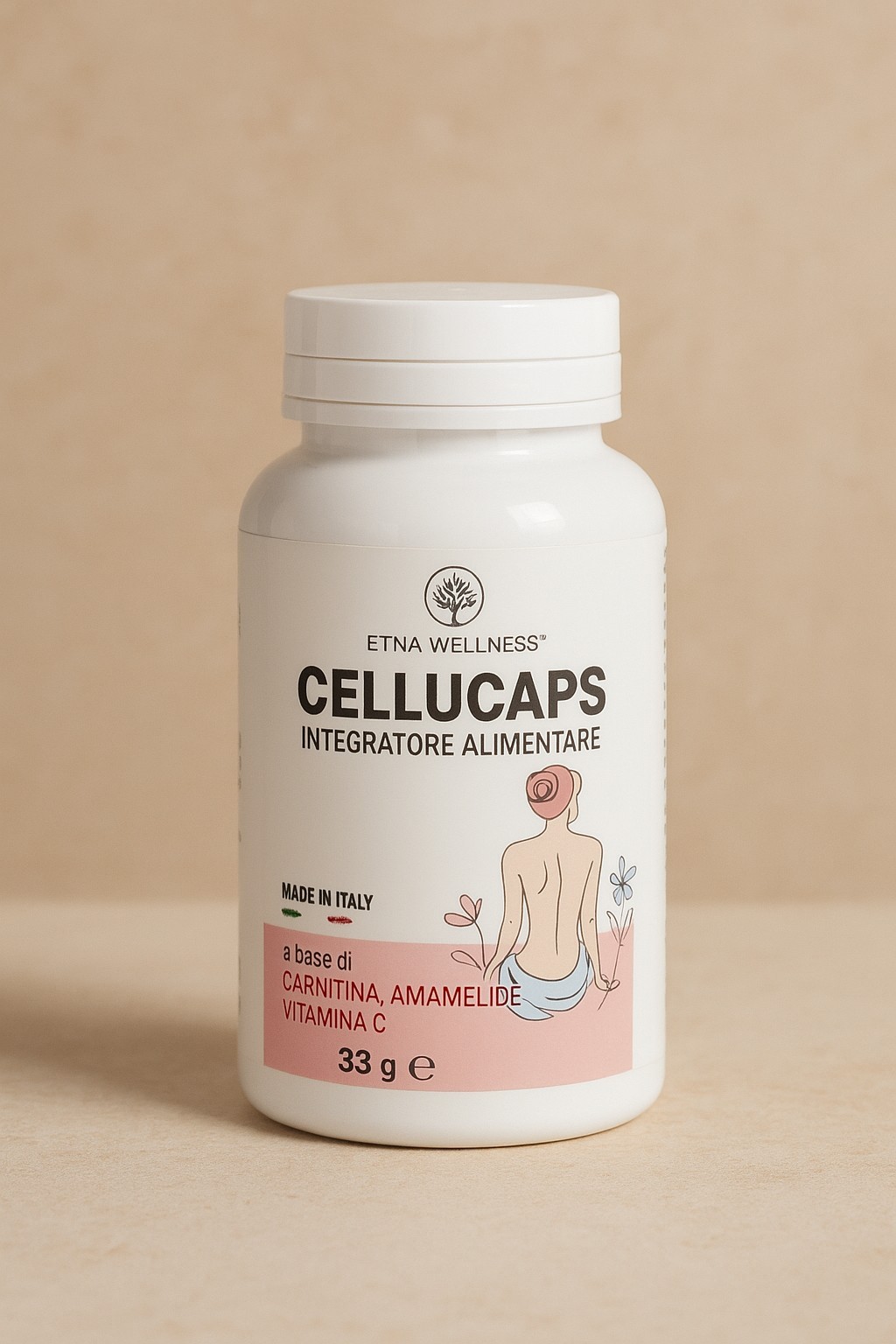 Cellucaps Etna Wellness Anticellulite 60 Capsule - Detox Naturale Intenso