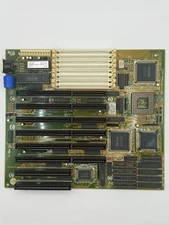 Tested Working 386/486 PCChips M321 Rev 2.3 PGA132 + PGA121 Motherboard