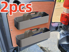 2PC Van Camper Universal Fit Storage Pocket Shelf Racking Tool Storage Barn Door