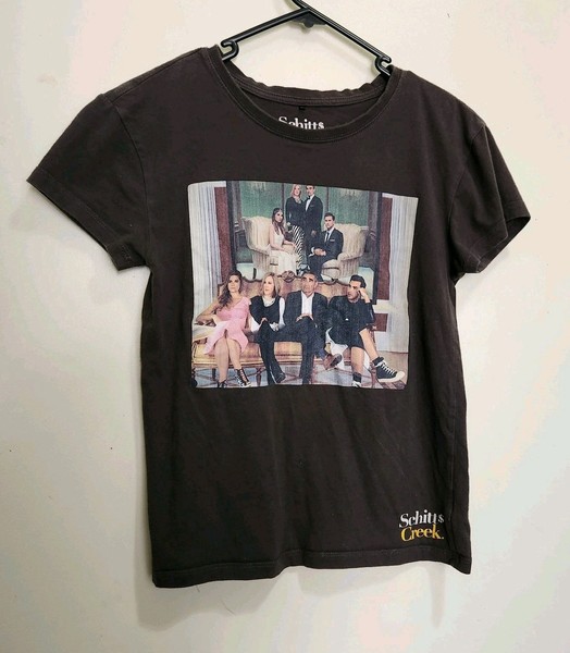 Schitts Creek Graphic Shirt Crop Top Baby Tee xxs Casual TV Series Y2k Teens 
