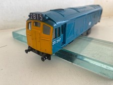 HORNBY R072 CLASS 25 BR BLUE SULZER DIESEL CLASS 25 247 BODY CHASSIS LIGHTS