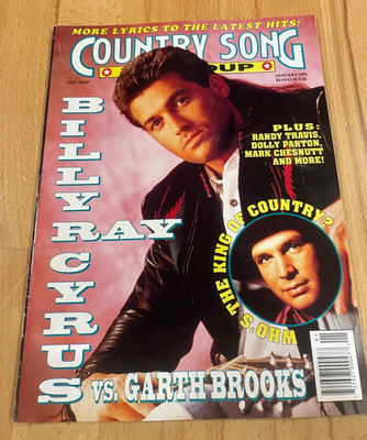 Country Song Roundup BILLY RAY CYRUS JAN 1993 RANDY TRAVIS - DOLLY- GARTH