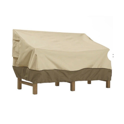 Classic Accessories Veranda Sofa Cover Water Resistant Beige Brown 76x37x32