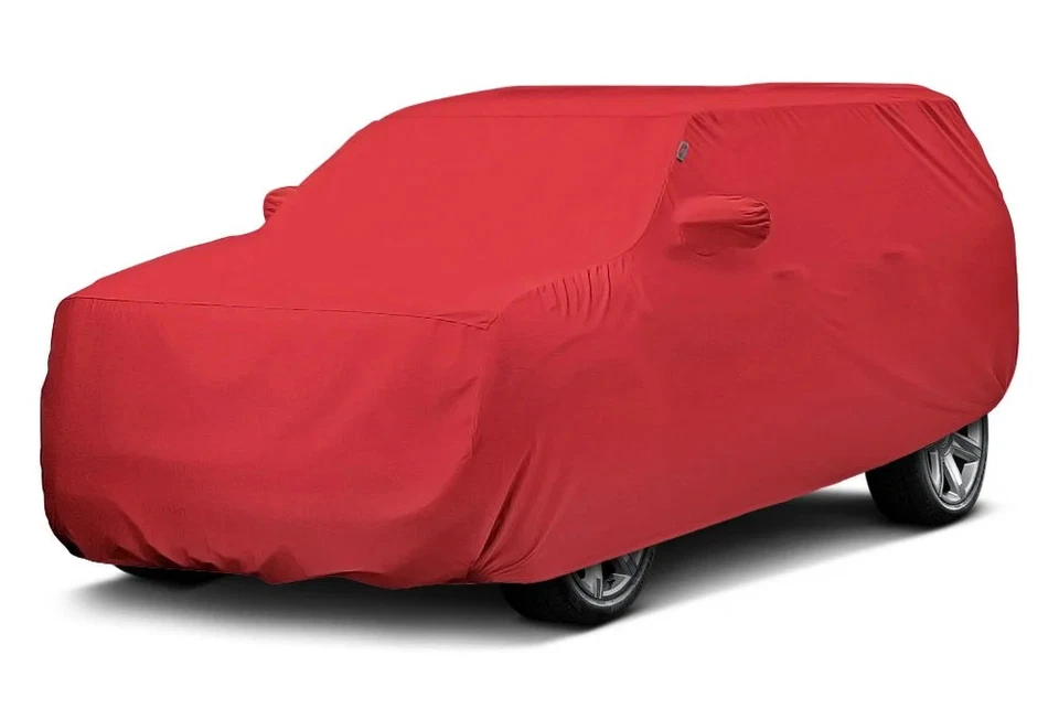 For Volkswagen Touareg 04-10 Covercraft Form-Fit Bright Red Custom Car Cover Foto 2 de 4