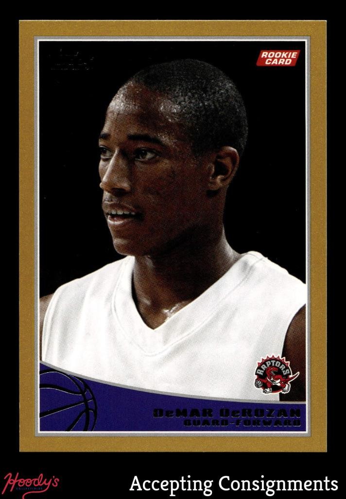 2009-10 Topps Gold #320 DeMar DeRozan RC ROOKIE 0672/2009 RAPTORS