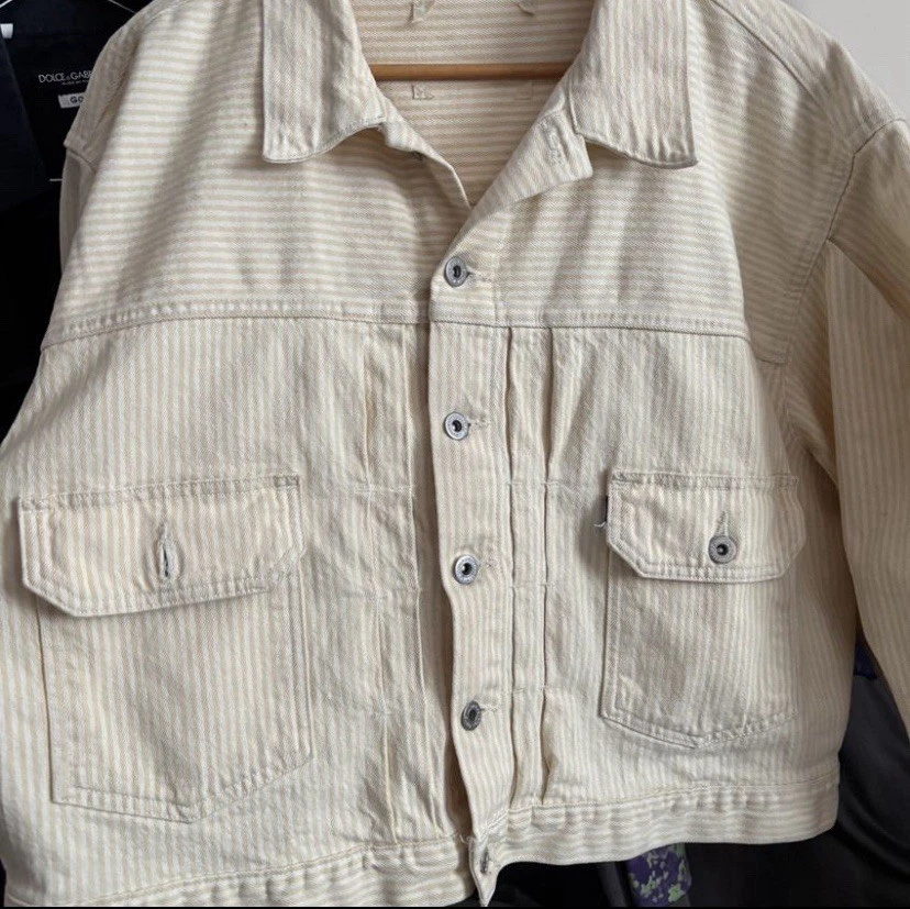 Chaqueta Levi’s LVC Soleli Tipo 2 1953 Big E Pana Crema Talla 2 Foto 3 de 4