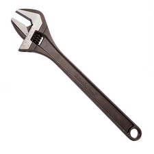 Image of Bahco Bah8075 8075 Black Adjustable Wrench 450Mm (18In)