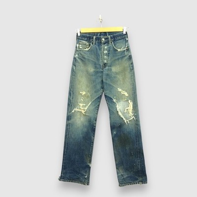 LEVI’S / 90's 503B selvedge denim pants Vintage 90s Levi's 503B Jeans Distressed Selvedge Men's Faded Wash
