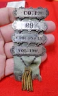 CIVIL WAR VETERAN GRAND ARMY REPUBLIC 39th WISCONSIN VOL INFANTRY LADDER BADGE