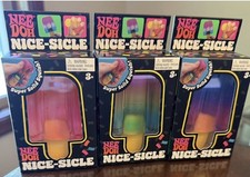 NeeDoh Nice-Sicle Popsicle Set of 3 Multicolor Squishy Lot Bundle Nee Doh NEW