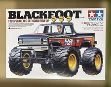 Tamiya Blackfoot 2016 1/10 2WD RC Monster Truck Car Kit 58633 Brand from Japan
