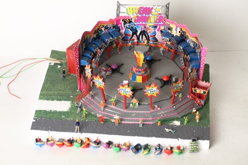Faller H0 feria paseo Break Dancer figuras góndolas material artesanal (353419) | Condition: Gebraucht