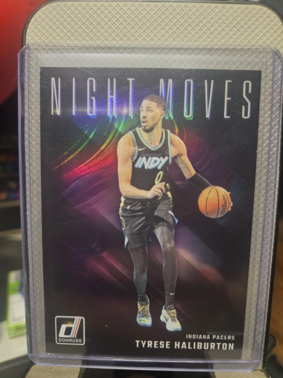 2024-25 Panini Donruss Tyrese Haliburton Night Moves #22 Case Hit SSP