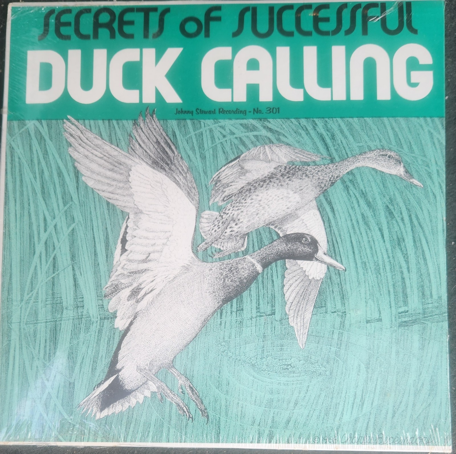 RARE SEALED Vintage Johnny Stewart Secrets Of Successful Duck Calling 