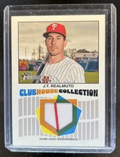 2026 Topps Heritage J.T. Realmuto Clubhouse Patch #CCR-JRE Phillies