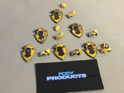 A37654 WARHAMMER 40K FORGEWORLD IMPERIAL FISTS BITS LOT PHALANX STORM SHIELDS