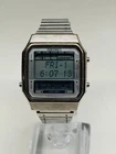 Vintage Seiko Data Bank D409 Digital Watch Memo Channel Japan New Battery