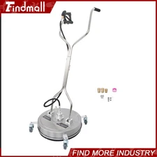 Findmall 20" Pressure Washer Surface Cleaner w/ Handles & Wheels Quick Connect