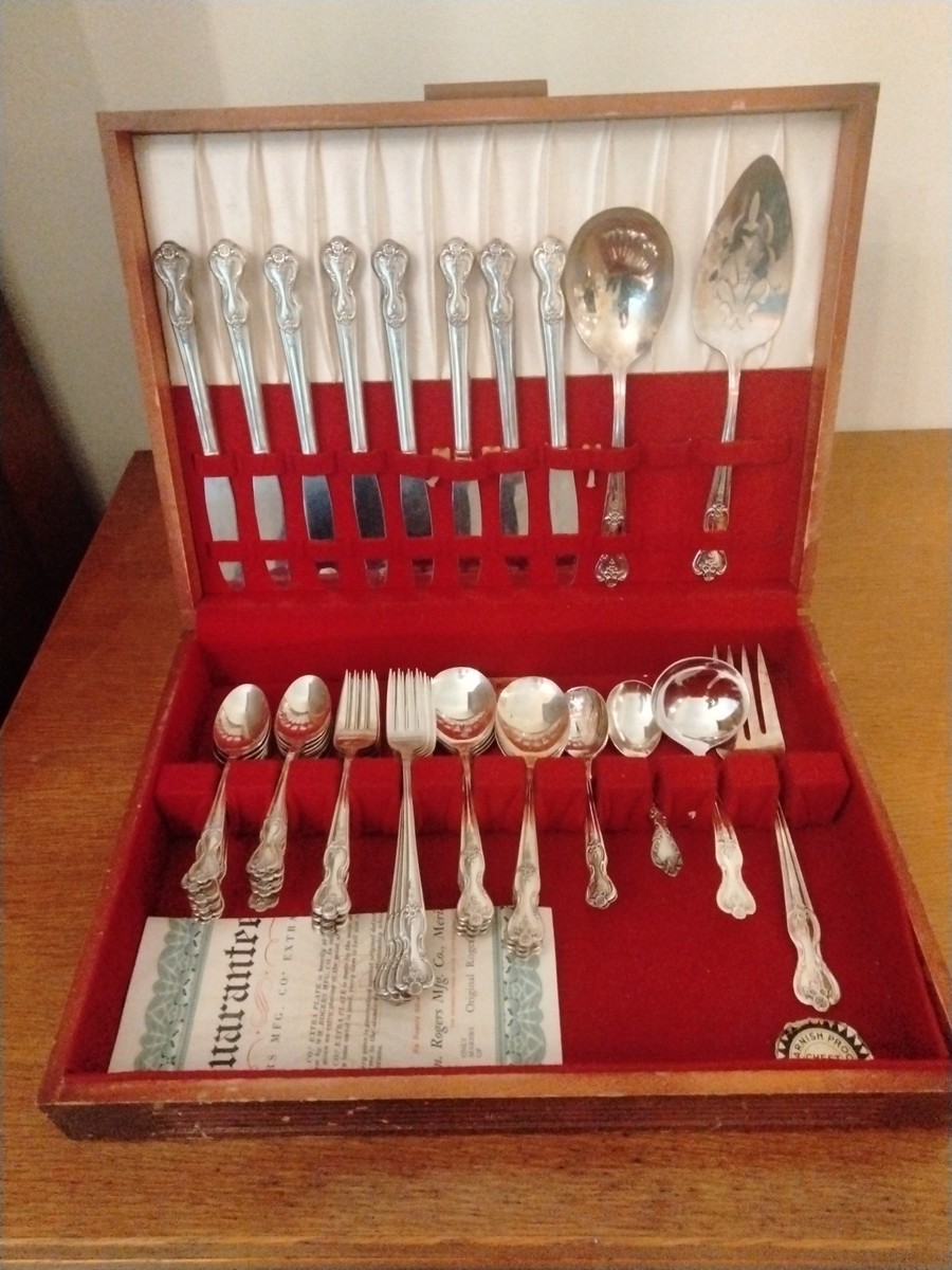 Wm Rogers Extra Plate Silverware Set | eBay