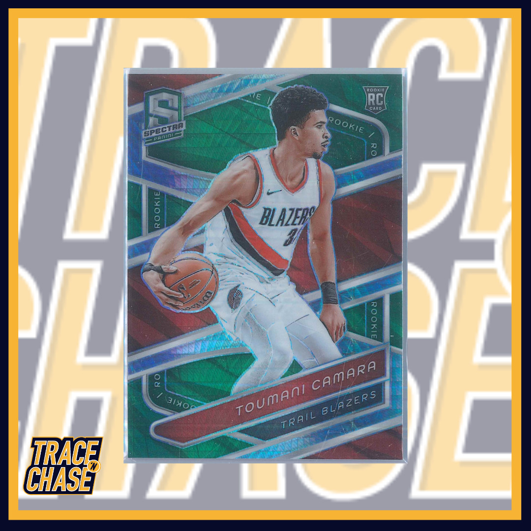 2023-24 Panini Spectra Basketball Toumani Camara Green International 16/75 #173