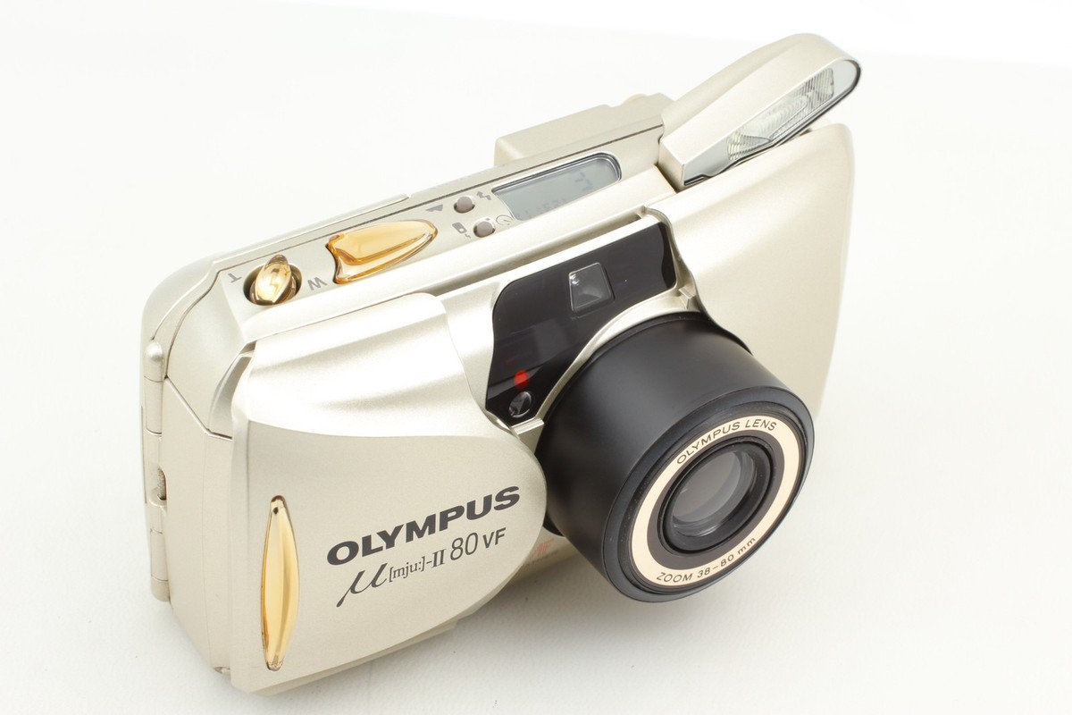 TOP MINT in Box] Olympus Mju μ II 80 VF Point & Shoot Film