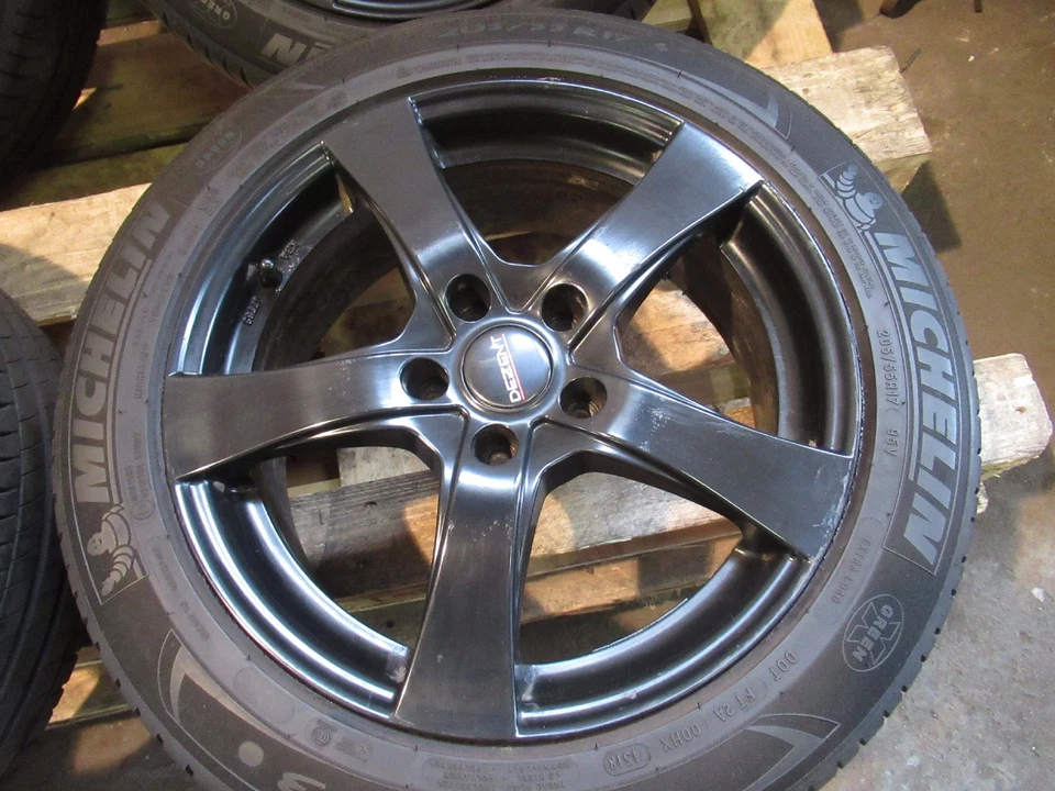 6mm Aluräder Sommerreifen Michelin Mercedes Skoda VW BMW 205/55 R17 7Jx17 5x112 - Bild 3 von 4