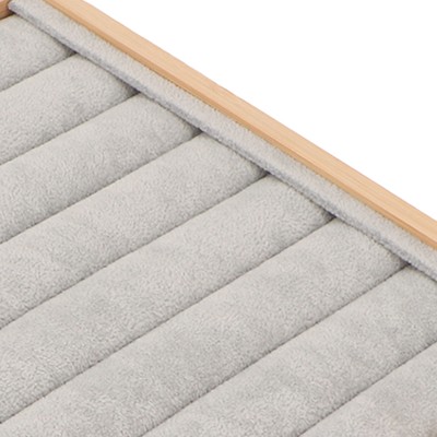 Rings Tray 7 Rows Stackable Protective Scratch Proof Lining Drawer Insert Ea URS