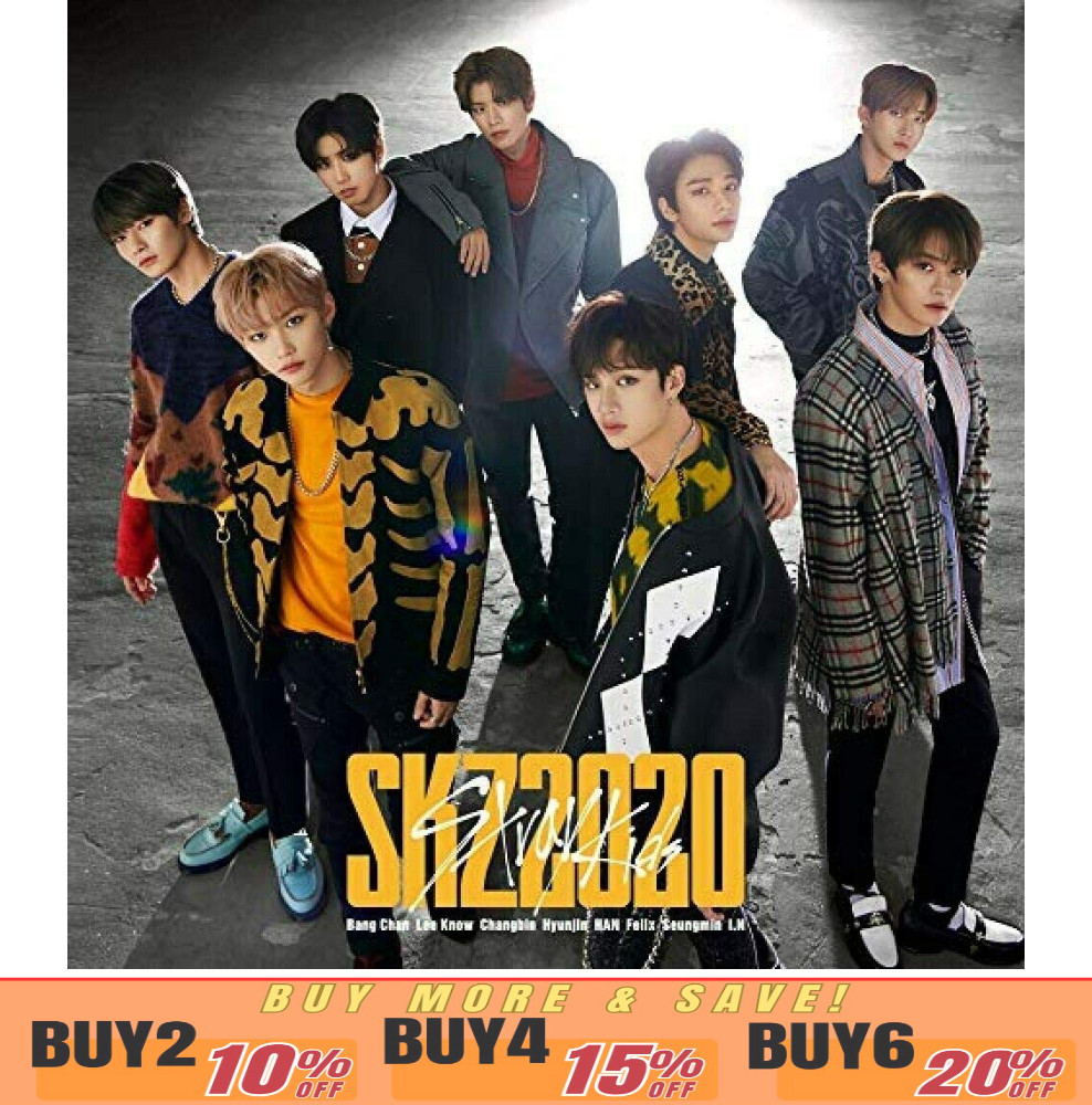 Stray Kids Skz 2020 Regular Japan Edition  From Japan 2 CD 40tracks Music
