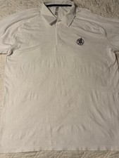 UNRL Barstool Sports Polo Shirt Men  s Sz XL White Camouflage Golf