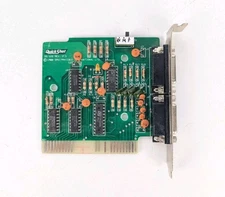 Quick Shot Deluxe Joystick Adapter QS-120 ISA 8-Bit Dual 2 Controller Ports Card