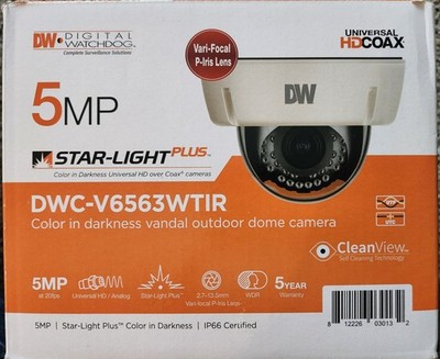 Digital Watchdog DWC-V6563WTIR Star-Light Plus 5MP Outdoor Universal HDoC w/IR