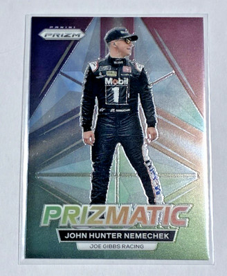 2023 Panini Prizm Racing #P5 John Hunter Nemechek Prizmatic Prizm Insert