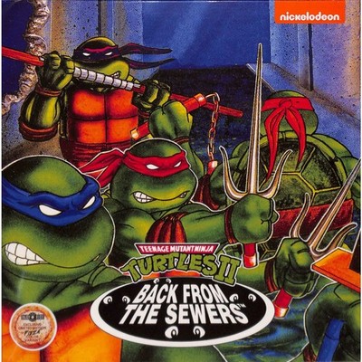 Konami Kukeiha Club / TEENAGE MUTANT NINJA TURTLES - BACK FROM THE SEWER (Brown