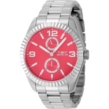 Invicta Specialty Quartz Red Dial Men's Watch 49526