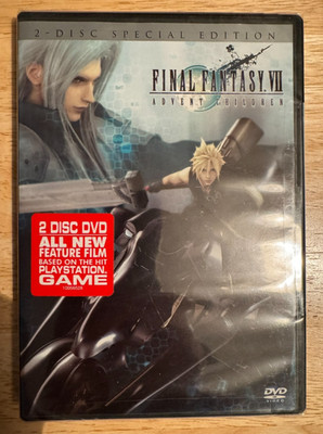Final Fantasy VII Advent Children 2 Disc Special Edition ~ New R1 US ~ Sealed