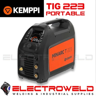 KEMPPI Minarc T 223 DC Portable TIG Welder, TIG Welding 220A, P223TX225G8AU - Bild 1 von 2