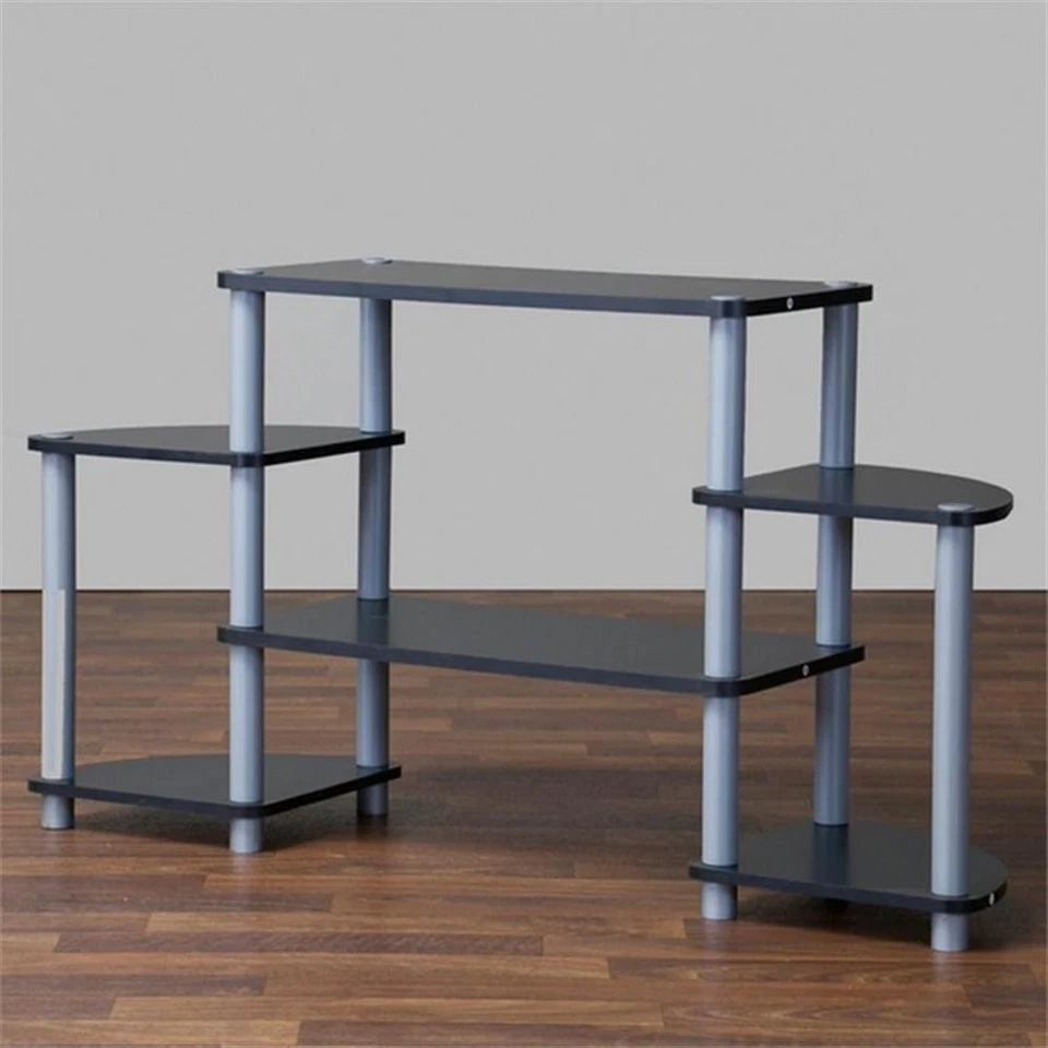 Soporte de TV Baxton Studio Orbit 42" en negro y gris Foto 2 de 3