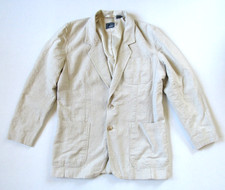 Liz Wear Blazer Vintage Claiborne Linen Cotton Jacket Coat 6 W's S Small Medium