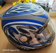 MT Helmet Oxion 500 Matt Chrome Blue, Size XL