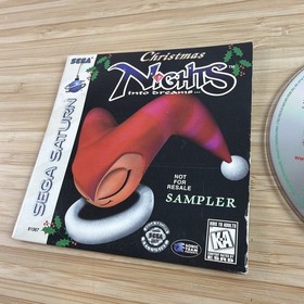 Christmas Nights Into Dreams (Sega Saturn) Complete - Tested - Authentic