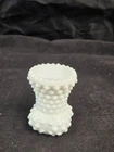 VTG Fenton White Milk Glass Hobnail Toothpick Holder 2¾" EUC #3895