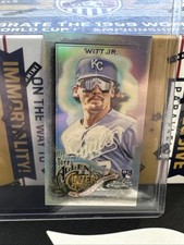 2022 Topps Allen & Ginter Chrome Bobby Witt Jr. Mini RC Refractor #250 Royals